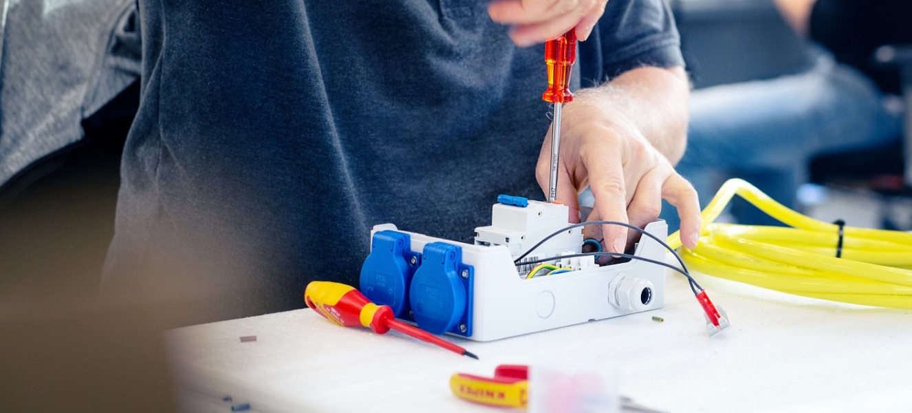 Productie bij Ratio Electric